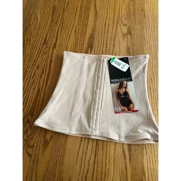 Miraclesuit Womens Extra Firm Control Waist Cincher Warm Beige Size L NWT - Picture 10 of 10